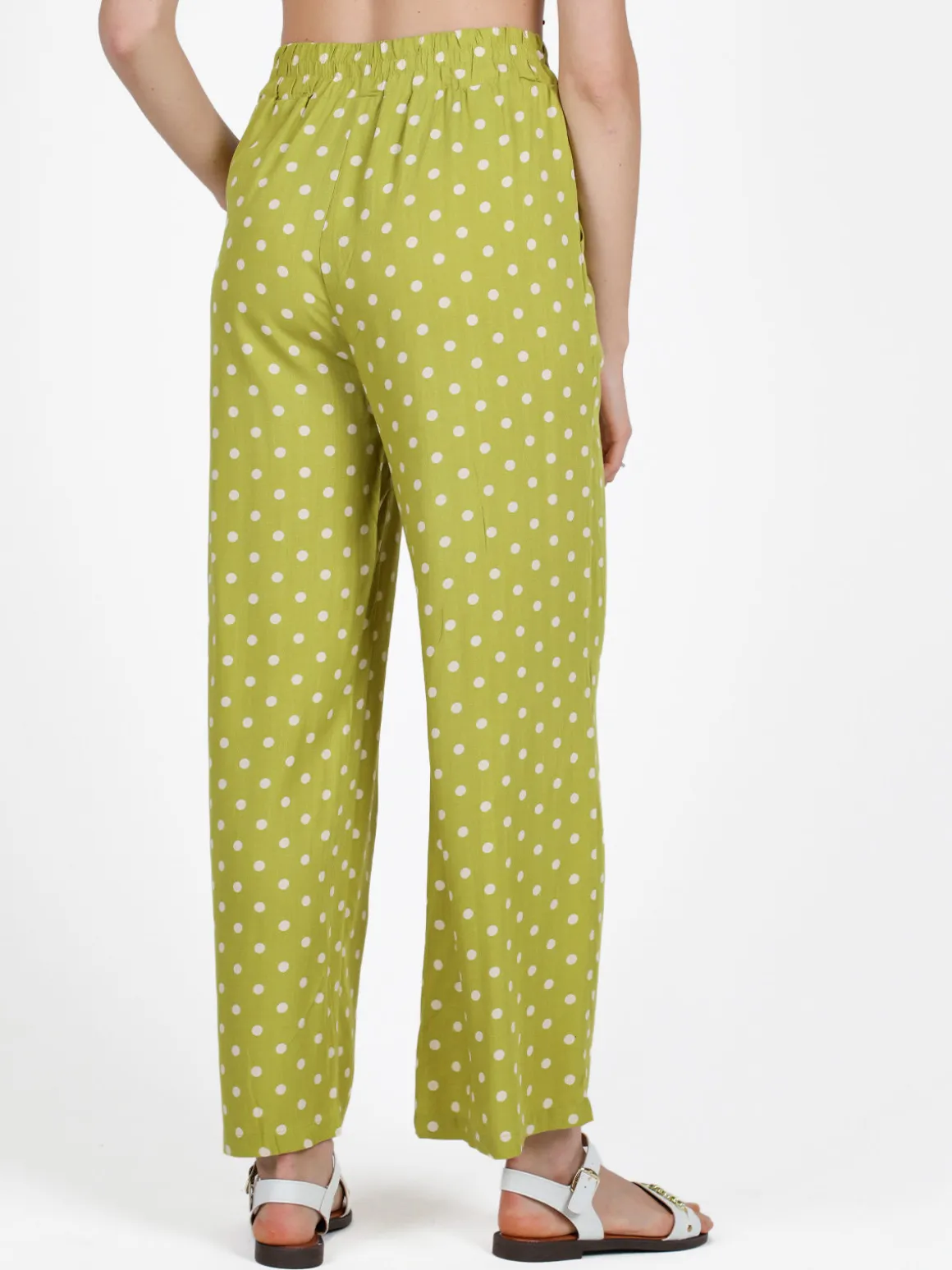 Solada Pantaloni donna leggeri a pois
