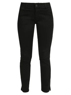Solada Pantaloni donna slim fit a vita bassa - moro
