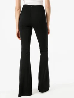 Solada Pantaloni eleganti da donna con finale a zampa - nero