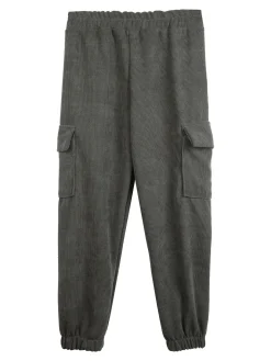 Solada Pantaloni in velluto a costine da bambina con tasconi