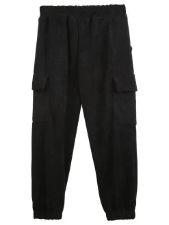 Solada Pantaloni in velluto a costine da bambina con tasconi
