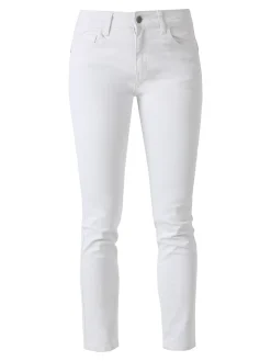 Solada Pantaloni jeans push-up da donna - bianco