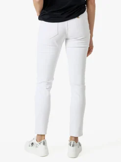 Solada Pantaloni jeans push-up da donna - bianco