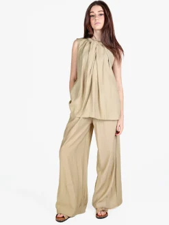 Solada Pantaloni leggeri da donna a gamba larga