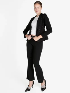 Solada Pantaloni slim fit da donna con finale a zampa