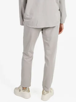Solada Pantaloni sportivi da donna in cotone con coulisse - perla