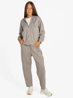 Solada Pantaloni sportivi donna in cotone - fango