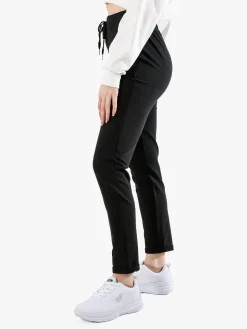 Solada Pantaloni tuta da donna con coulisse - nero