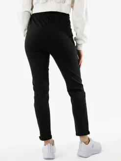 Solada Pantaloni tuta da donna con coulisse - nero