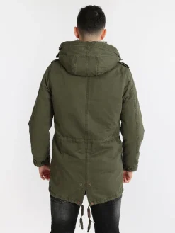 Solada Parka sfoderabile con cappuccio