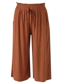 Solada Pinocchietti donna in cotone - marrone