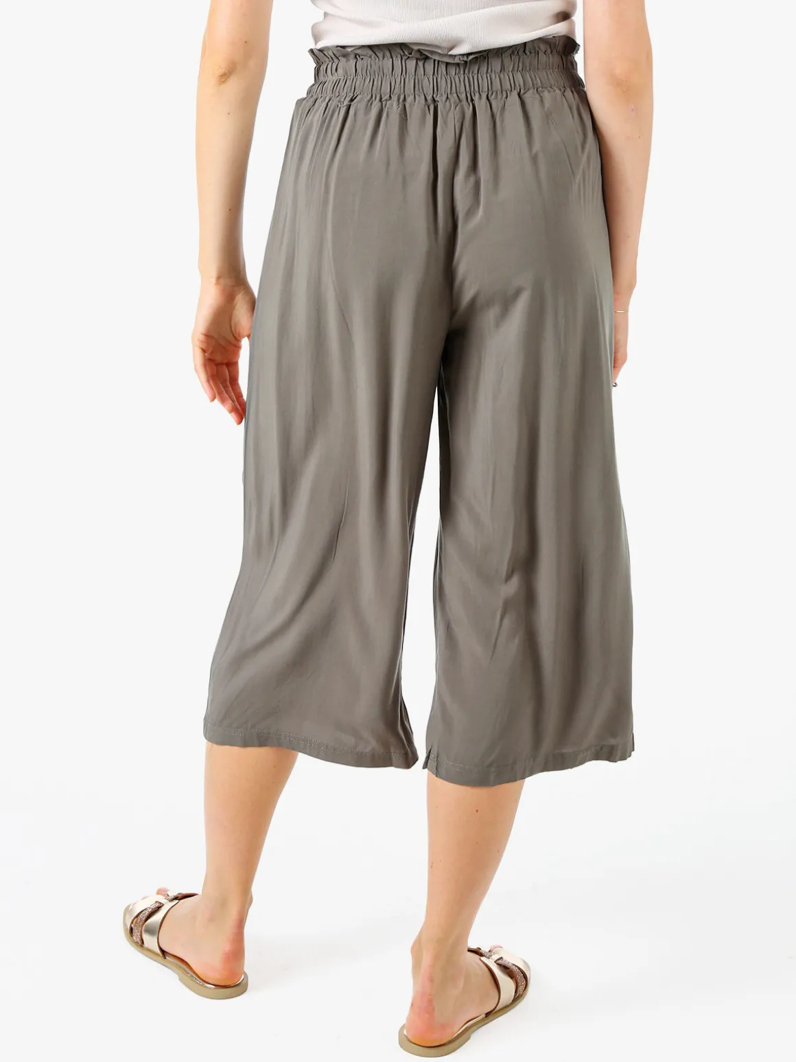 Solada Pinocchietti donna in cotone - militare