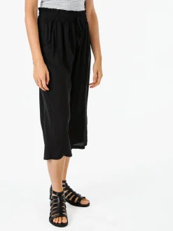 Solada Pinocchietti donna in cotone - nero