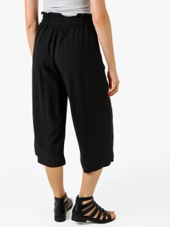 Solada Pinocchietti donna in cotone - nero