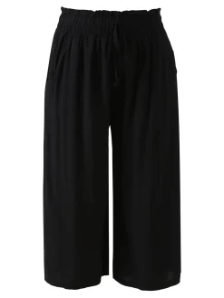 Solada Pinocchietti donna in cotone - nero