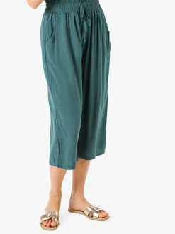 Solada Pinocchietti donna in cotone - verde