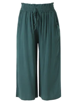 Solada Pinocchietti donna in cotone - verde