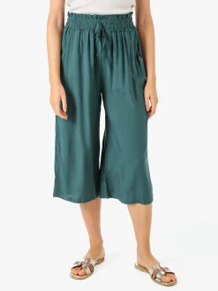 Solada Pinocchietti donna in cotone - verde