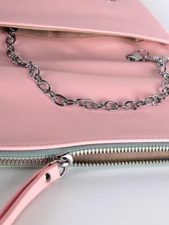 Solada Pochette bicolore in ecopelle
