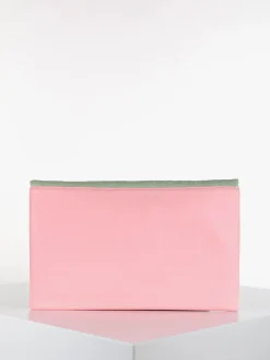 Solada Pochette bicolore in ecopelle