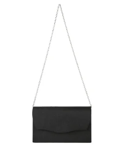 Solada Pochette da donna elegante con brillantini - nero