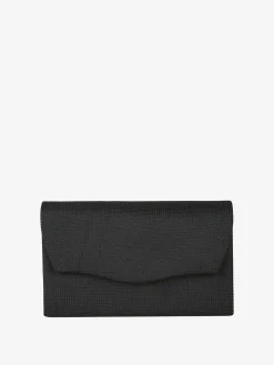 Solada Pochette da donna elegante con brillantini - nero