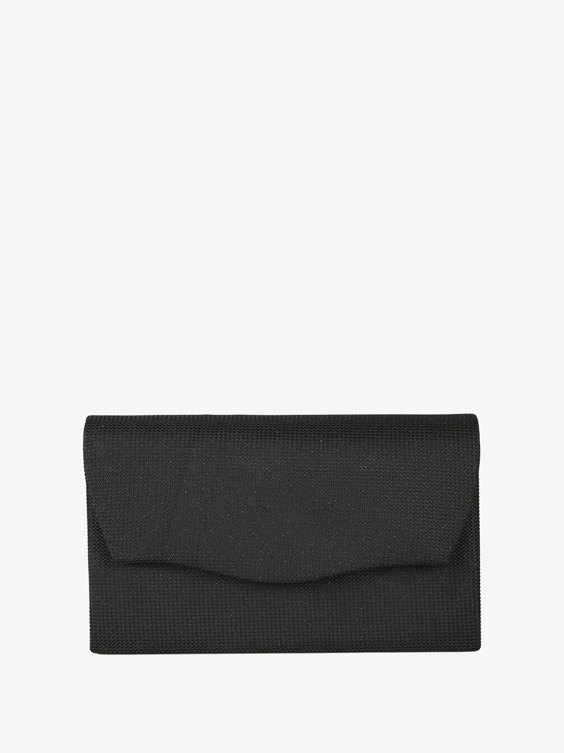 Solada Pochette da donna elegante con brillantini - nero