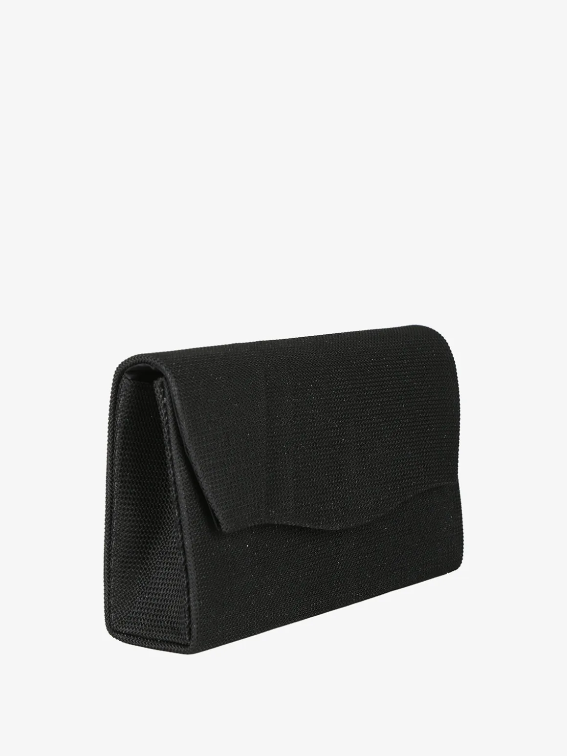 Solada Pochette da donna elegante con brillantini - nero