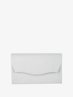 Solada Pochette da donna elegante con brillantini - argento