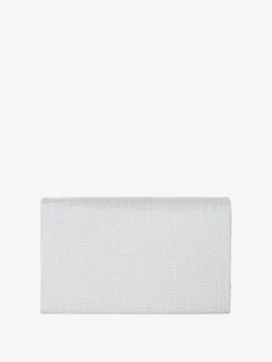 Solada Pochette da donna elegante con brillantini - argento