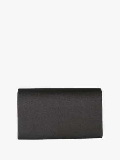 Solada Pochette donna elegante brillantinata - nero