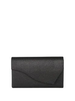 Solada Pochette donna elegante brillantinata - nero