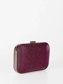 Solada Pochette donna rigida brillantinata