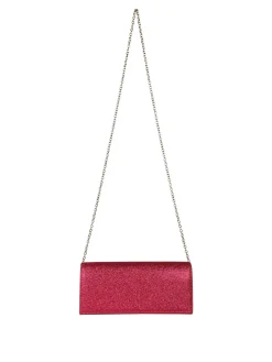 Solada Pochette rigida rettangolare con glitter