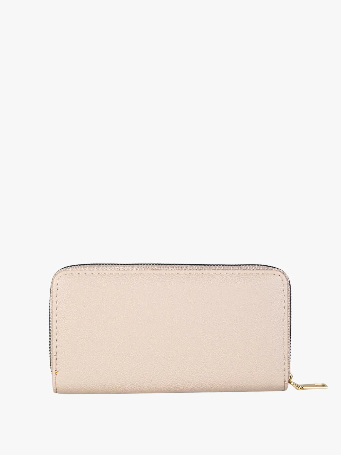Solada Portafoglio donna con stampa monogramma e zip - khaki