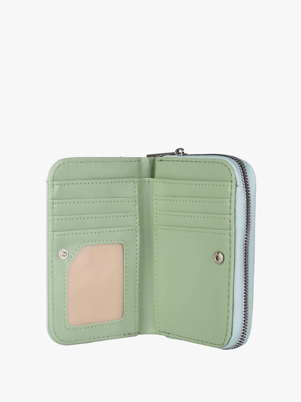 Solada Portafoglio donna con borchie - verde