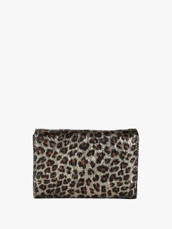 Solada Portafoglio donna crespo animalier
