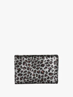 Solada Portafoglio donna crespo animalier