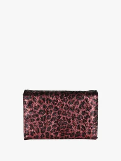 Solada Portafoglio donna crespo animalier