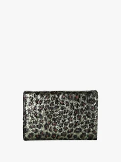 Solada Portafoglio donna crespo animalier