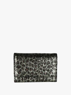Solada Portafoglio donna crespo animalier