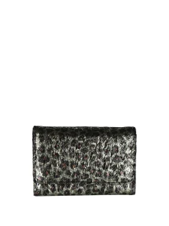 Solada Portafoglio donna crespo animalier