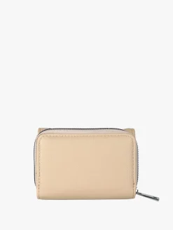 Solada Portafoglio mini da donna con stampa monogramma - azzurro