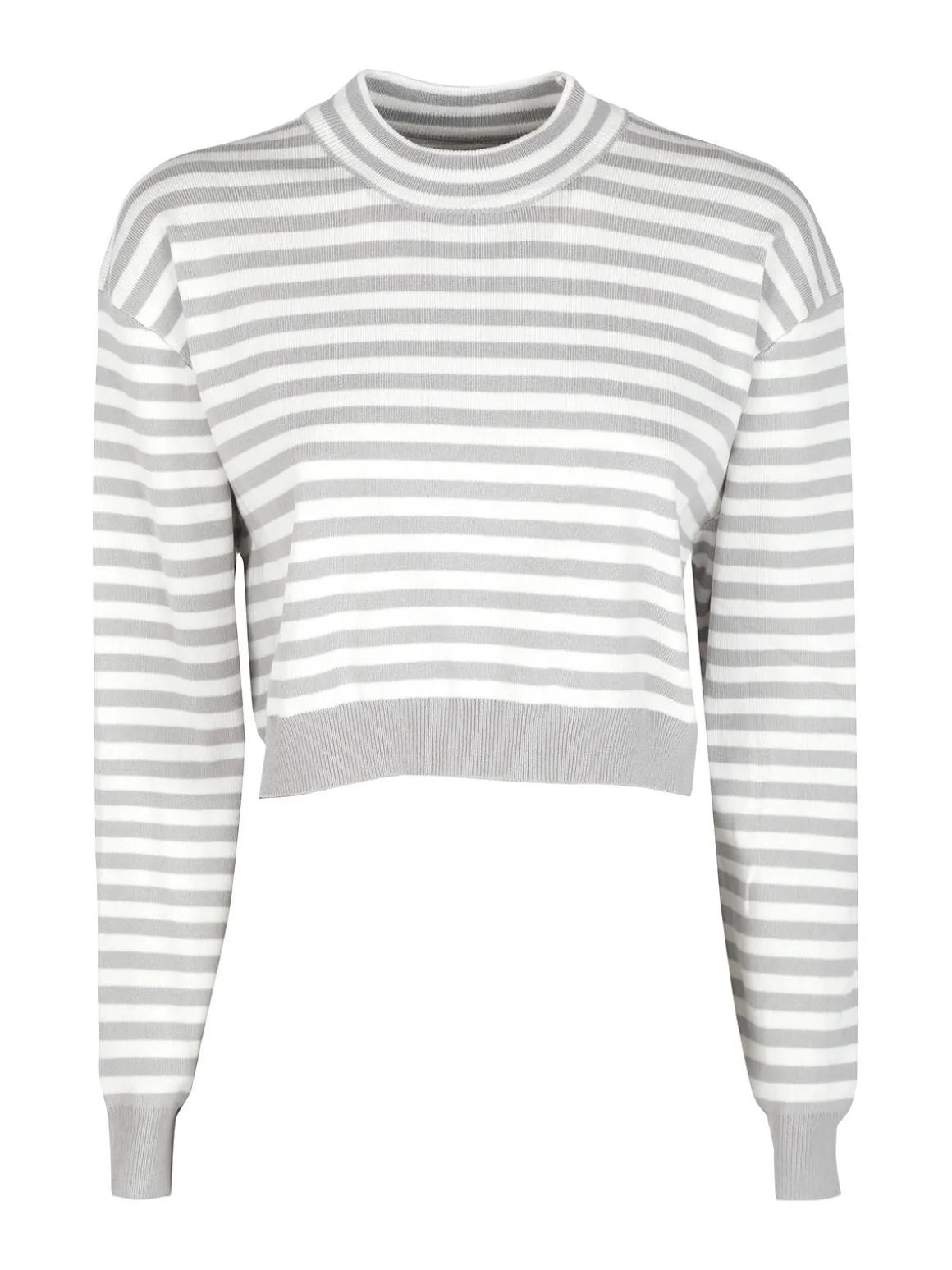 Solada Pullover cropped da donna a righe