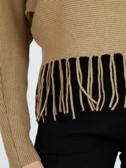 Solada Pullover donna con frange