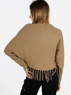 Solada Pullover donna con frange