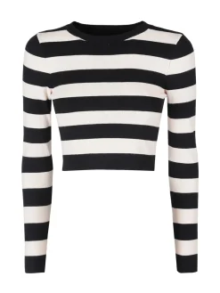 Solada Pullover donna in maglia a righe orizzontali
