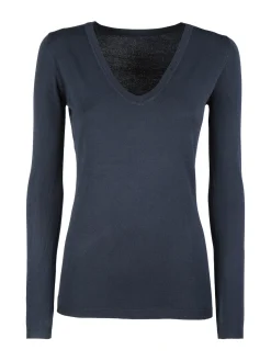 Solada Pullover donna in maglia scollo V