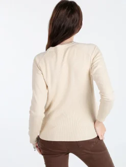 Solada Pullover donna in maglia a costine