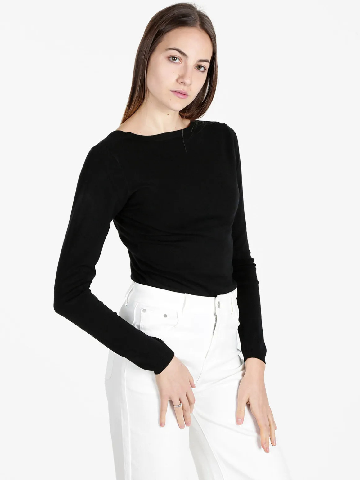 Solada Pullover girocollo da donna in maglia